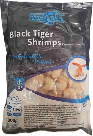 Räkor Bonemer BT kokt 31/40 20% 10 x 1Kg
