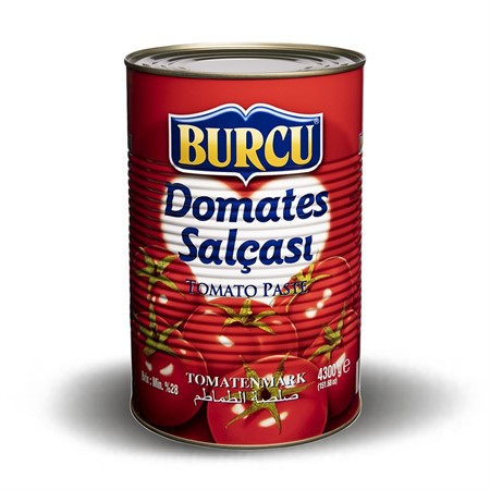 Burcu Tomatpuré burk 6 x 4300g