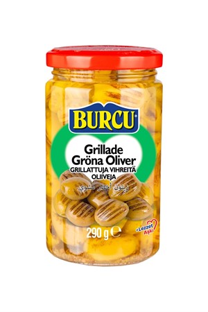 Burcu Gröna Oliver Grillade 12 x 290g