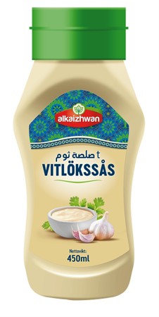 Alkaizhwan Vitlökssås 24 x 450g