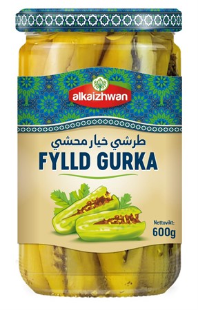 Alkaizhwan Fyllda gurka pickles 12 x 600 g