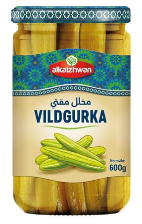 Alkaizhwan Vild gurka 12 x 600 g
