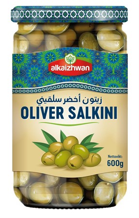 Alkaizhwan Gröna Oliver salkini 12 x 600 g