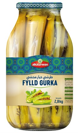 Alkaizhwan Fyllda Gurka Pickles 4 x 2,8 kg