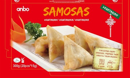 Samosa Tsingtao Veg 20st (30 X 300g)