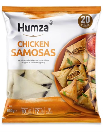 Humza kyckling samosa 10 x 325g ( 10 st )