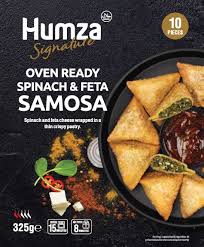 Humza ugnklar spenat&fetaost samosa 10 x 325g ( 10 st )