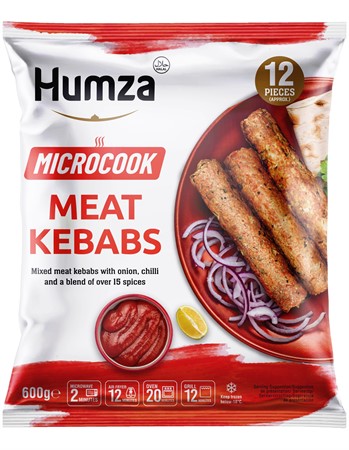 Humza kött kebab bitar 10 x 345g