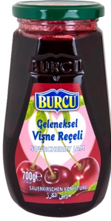 Burcu Marmelad Körsbär 12 x 700g