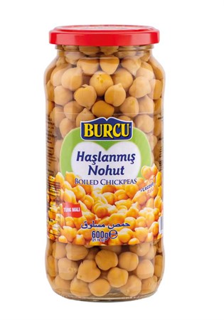 Burcu Kikärtor i glas 12 x 600g