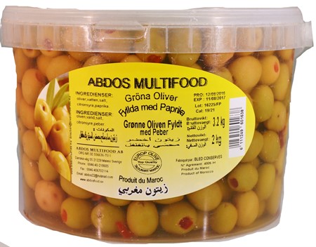 Ma oliv grön m pap 2,4 kg