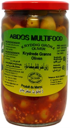 Ma oliv kryddig gl 8 x