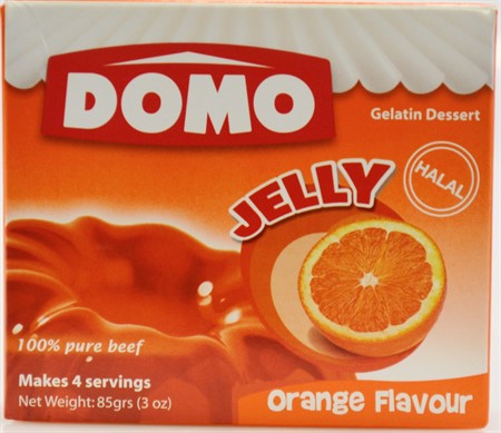 Domo Gele Orange 24 x 85g