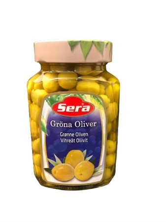 Sera Gröna Oliver i glasburk (12x720 ml)