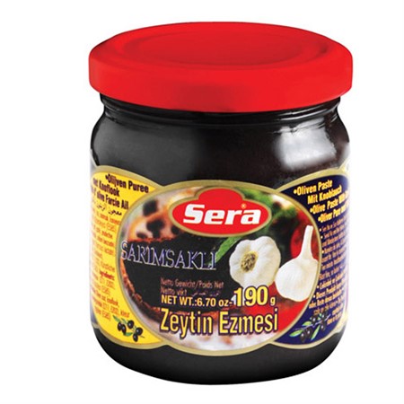 Sera Svartolivpasta vitlök (12x210ml)
