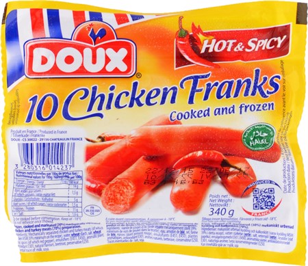 Doux Korv Stark  24 x 340g