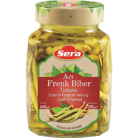 Sera Inlagda Starka Feferoni Frenk (12x720ml)