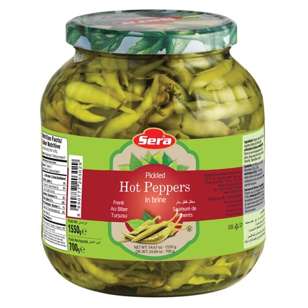 Sera Inlagda Starka Feferoni Frenk (6x1700ml)