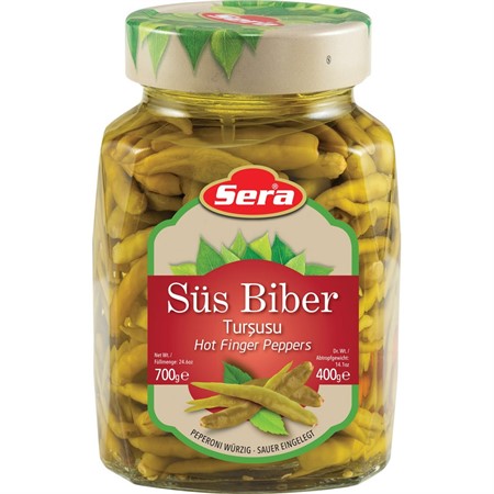 Sera Inlagda Extra Stark Chilipeppar(12x720ml)