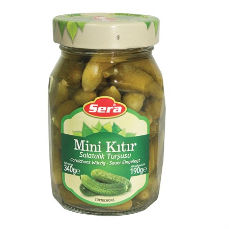 Sera Cornichons minigurkor 12x350ml
