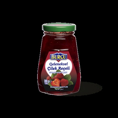 Burcu Jordgubb Marmelad 12 x 380 g